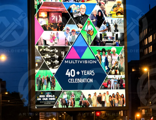 Multivision Outdoor Poster Design