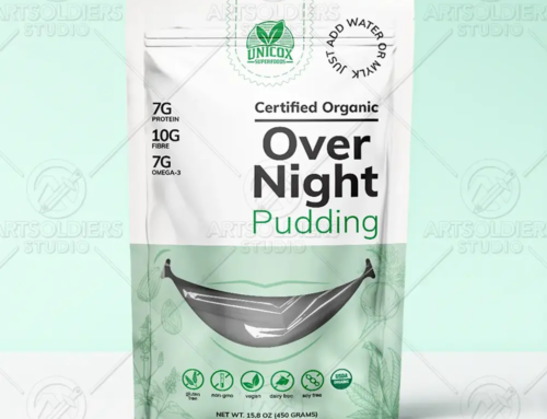 Unicox Overnight Pudding Pouch Design